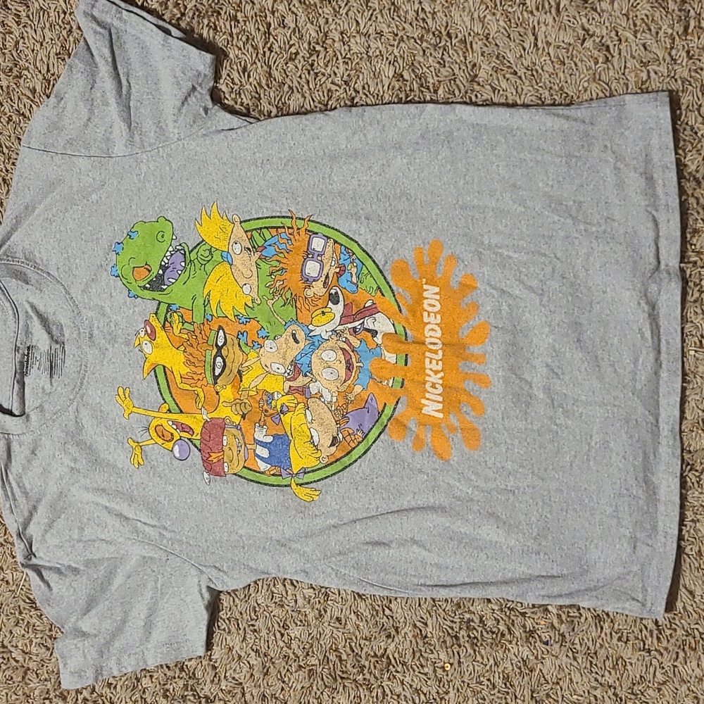 Rug Rats T-shirt, Size Medium, Grey